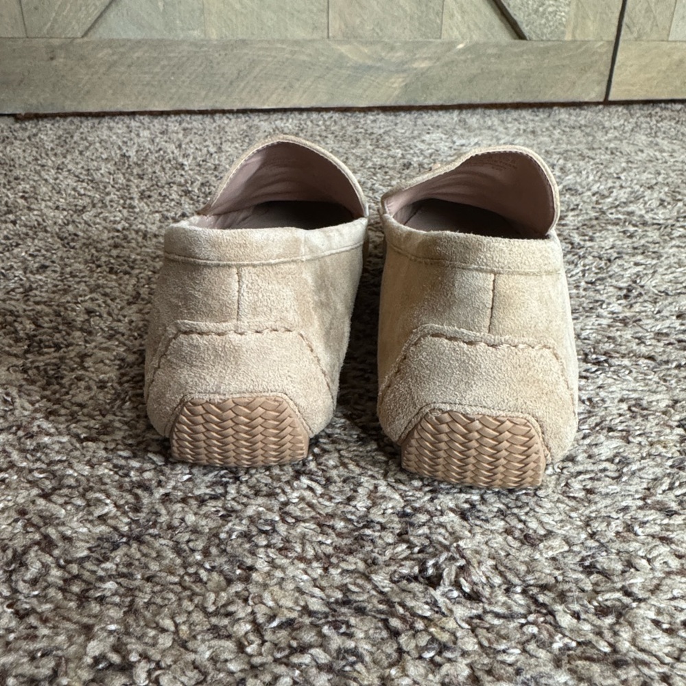 Cole Haan Tully tan suede driving Mocs Size 7.5 - Picture 8 of 13